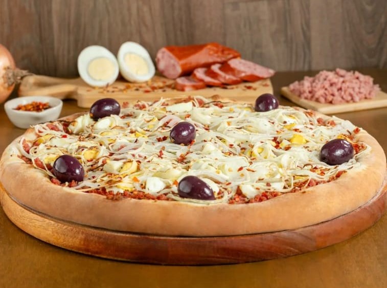 Pizza Baiana da JAE Pizzas.