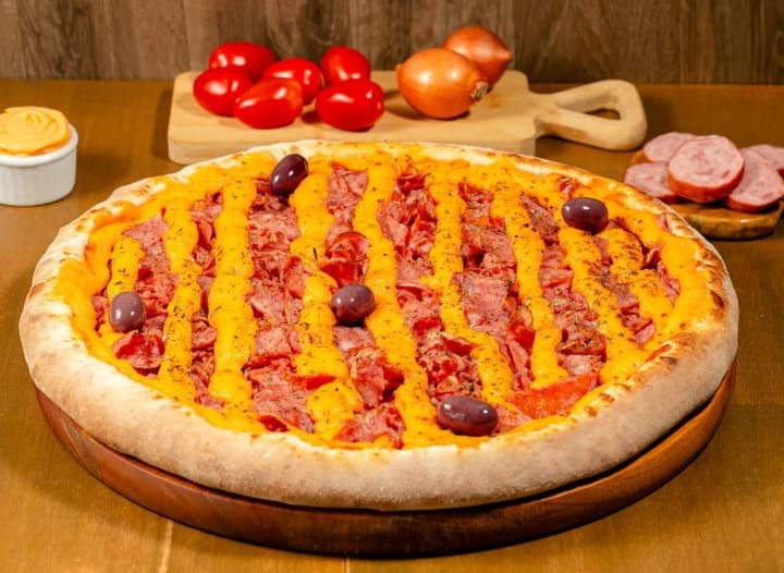 Pizza Toscana II da JAE Pizzas.